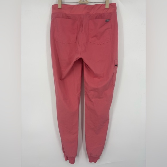 NWOT Figs Salmon Pink Technical Collection Joggers Small Pink - Picture 2 of 4